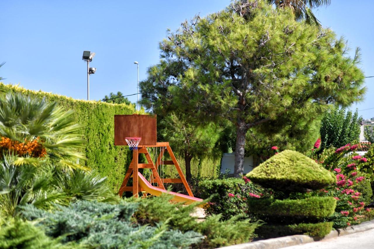 Luxurious Villa By The Sea Posidhonia  Bagian luar foto