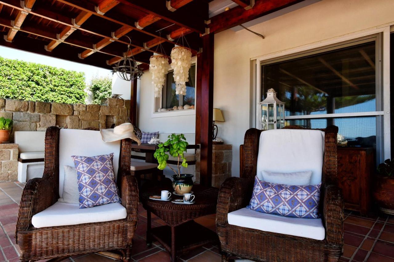 Luxurious Villa By The Sea Posidhonia  Bagian luar foto