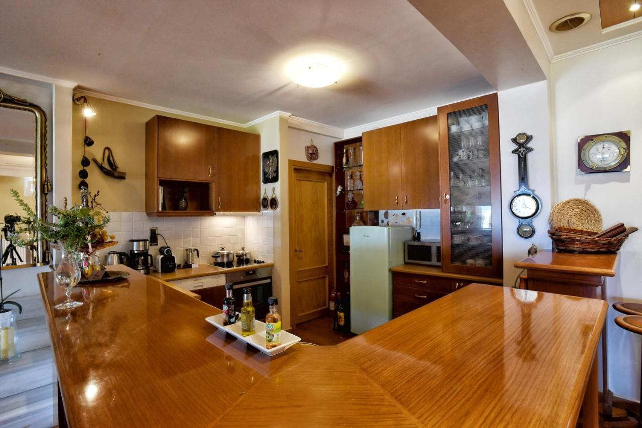 Luxurious Villa By The Sea Posidhonia  Bagian luar foto